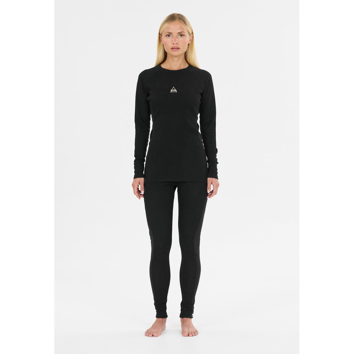 SOS Namsan W LS Baselayer Set black (1001) S SOS253126-1001-S