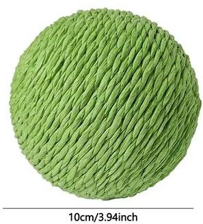 Uplift Essentials Sisal Interactive Cat Scratching Ball green