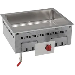 EURAST - Elektrisches bain-marie drop-in gn 2/1 - 700x600x250 mm - 2600 W 230/1V - 12630631