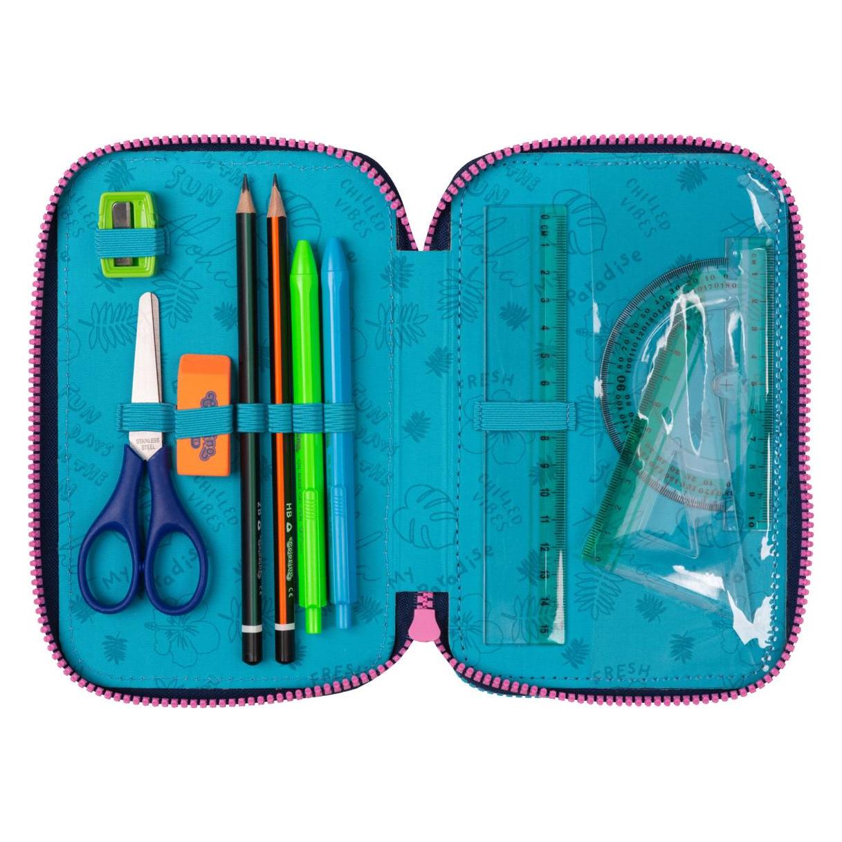Magni CoolPack Federtasche Disney Stitch 3 Fächer Do what makes you happy (58850439)