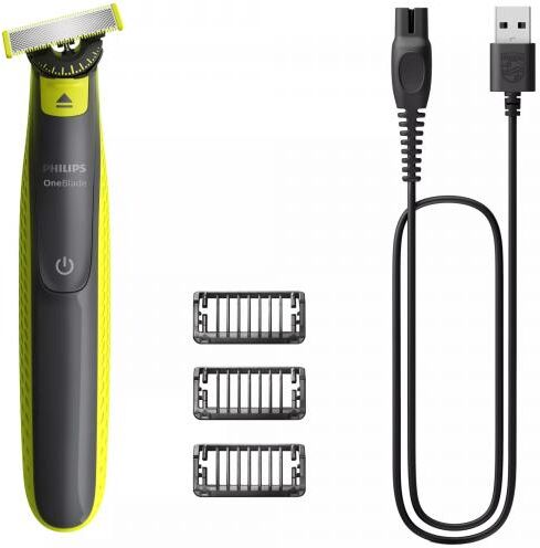 Philips RASOIO ELETTRICO RICARICABILE ONE BLADE TUTTO IN 1 QP2724/23