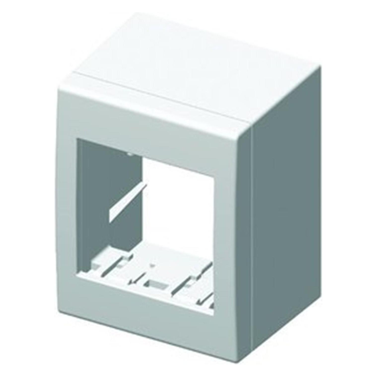 TEM Serie Modul Aufputzgehäuse IP20 BOX NO CUBO WITH BACK SIDE COV (AC21ES-U)