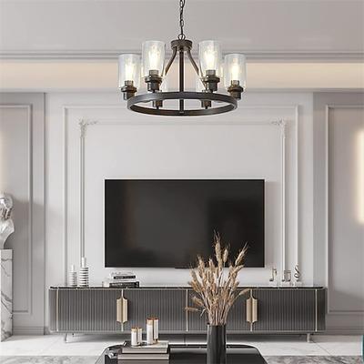 63 cm kronleuchter led pendelleuchte vintage industriestil klassisch stilvoll modern traditionell / klassisch esszimmer wohnzimmer 220-240v