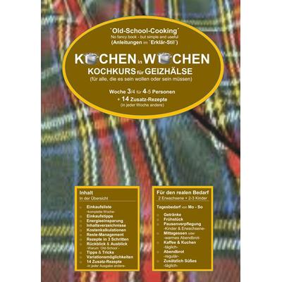 Kochen in Wochen 3, Taschenbuch von Marend Wittbrodt, BoD – Books on Demand, 978-3-7481-8071-5