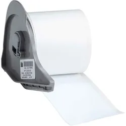 Brady, Etikettenrolle, M7C-2000-530, Vinyl, Weiss, glänzend, 50.80 mm x 15.24 m, manipulationssicher, permanent (50.80 mm)