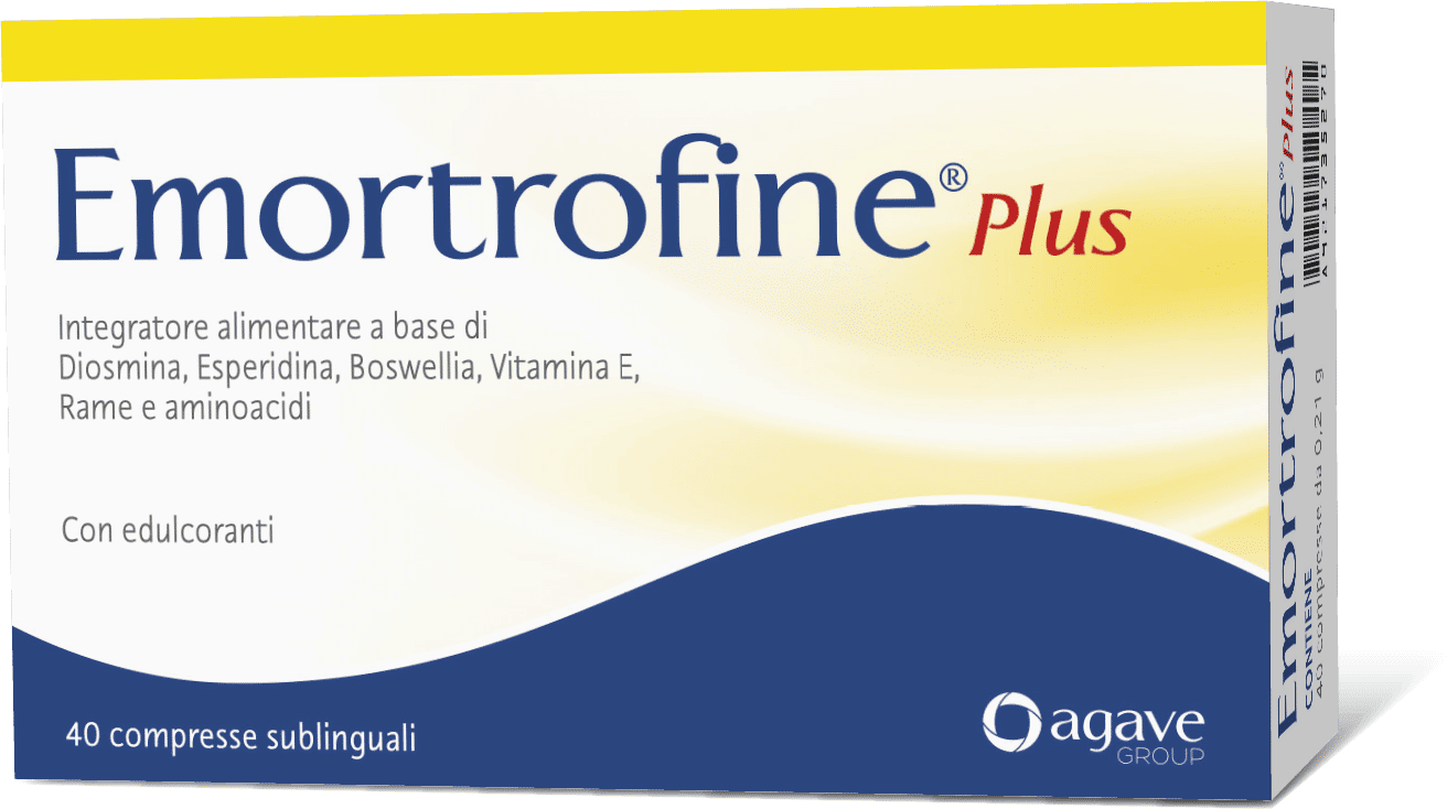 Agave Emortrofine Plus Integratore per Patologia Emorroidaria 40 Compresse