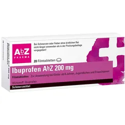 Ibuprofen AbZ 200 mg Filmtabletten 20 St