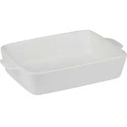 Alpina - Keramik- obdélníková Auflauf- forma 28x18x6 cm (weiß)