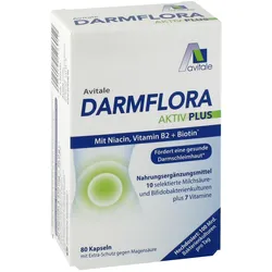 Darmflora Aktiv Plus 100 Mrd. Bakterien+7 Vitamine 80 ST