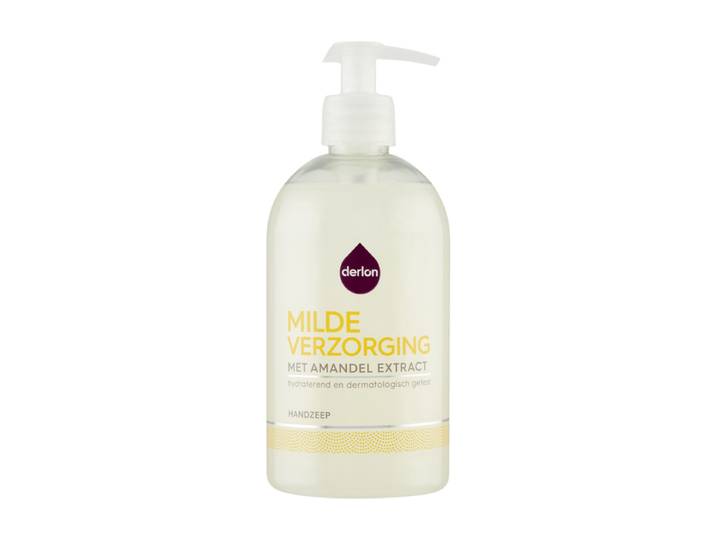 Derlon handzeep - zachte verzorging met amandelextract - 500 ml