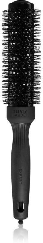 Olivia Garden Expert Blowout Speed Black Label Rund hårbørste For hurtig føntørring ø 35 mm 1 stk.