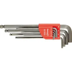 Winkelschraubendreher-Satz stahlgrau 1,5-10mm - grau