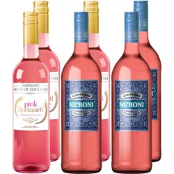 Gerstacker House of Cocktails Mischkarton 5-6 % vol, verschiedene Sorten, 6 x 0,75 Liter