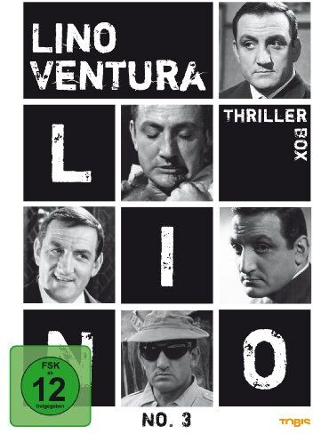 Lino Ventura - Lino Ventura No. 3 - Thriller Box [3 DVDs] - Preis vom 09.10.2026 07:28:09 h