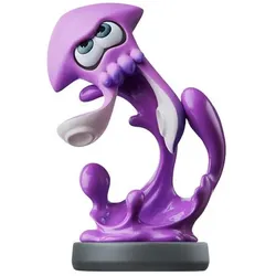 Nintendo amiibo Splatoon Tintenfisch (Neon-Lila) (3DS, Switch, Wii U), Weiteres Gaming Zubehör, Mehrfarbig