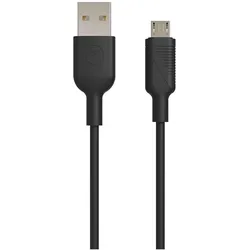 Muvit For Change Cable USB A/ Micro USB 1.2m Noir (1.20 m, USB 2.0), USB Kabel