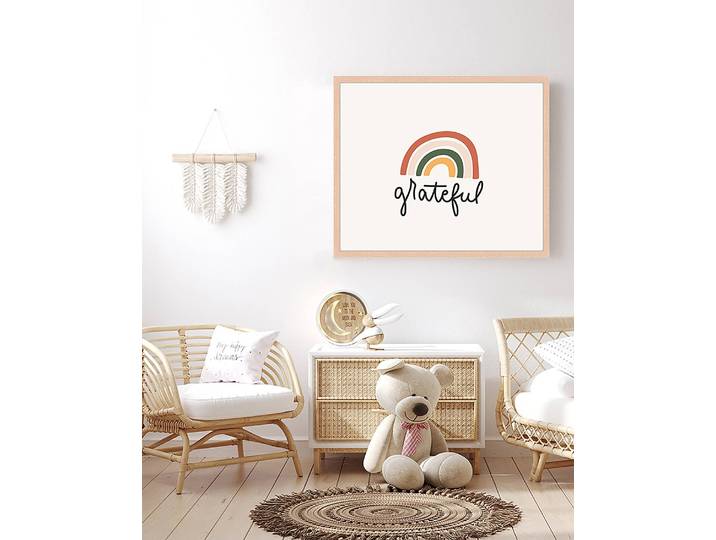 Bild Grateful 53 x 63cm Multicolor