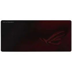 ASUS ROG Strix Scabbard II Gaming-Mauspad Schwarz, Rot