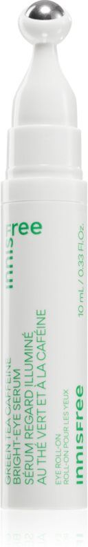 innisfree Green Tea Caffeine Bright-Eye Serum roll-on effet froid yeux anti-poches et anti-cernes 10 ml