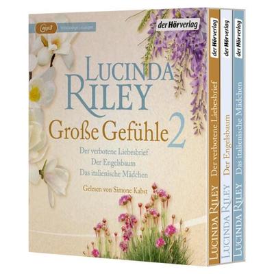 Große Gefühle 2: Der verbotene Liebesbrief – Der Engelsbaum – Das italienische Mädchen - Lucinda Riley, Audio, 9783844549737