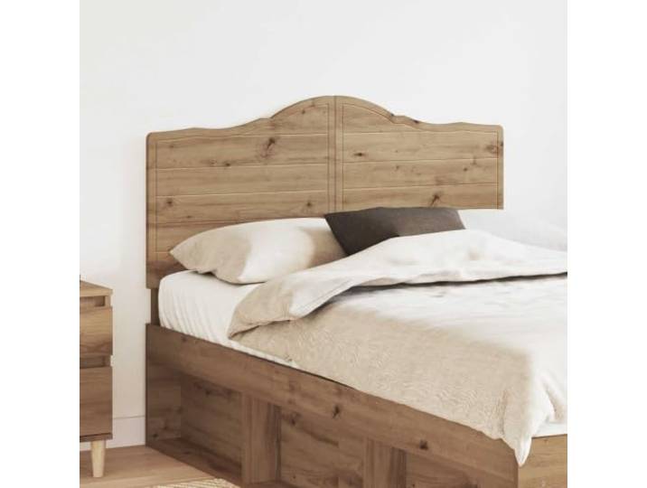 Modernes Kopfteil aus Ingenieurholz, schlicht und elegant, passend zu modernen und klassischen Schlafzimmern, mit Rückwand und einfacher Montage.