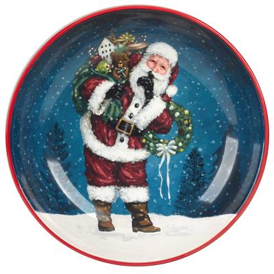 "Certified International Santa's Secret Serving/Pasta Bowl 13"" x 3"" - 13"" Diameter x 3"""