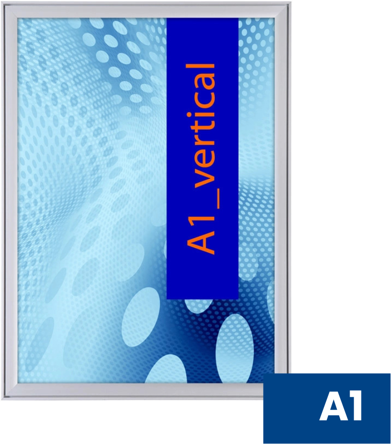 Jansen Display Plakat-Cliprahmen, wasserfest, 594 x 841 mm