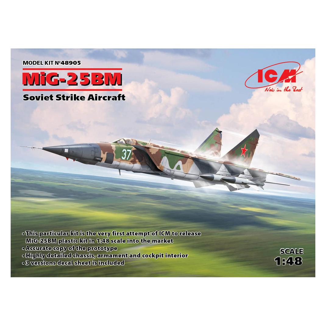 ICM MiG-25 BM, Soviet Strike Aircraft (48905)