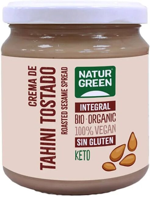 NaturGreen Creme Tahini Tostado Sem Glúten Bio 300 g