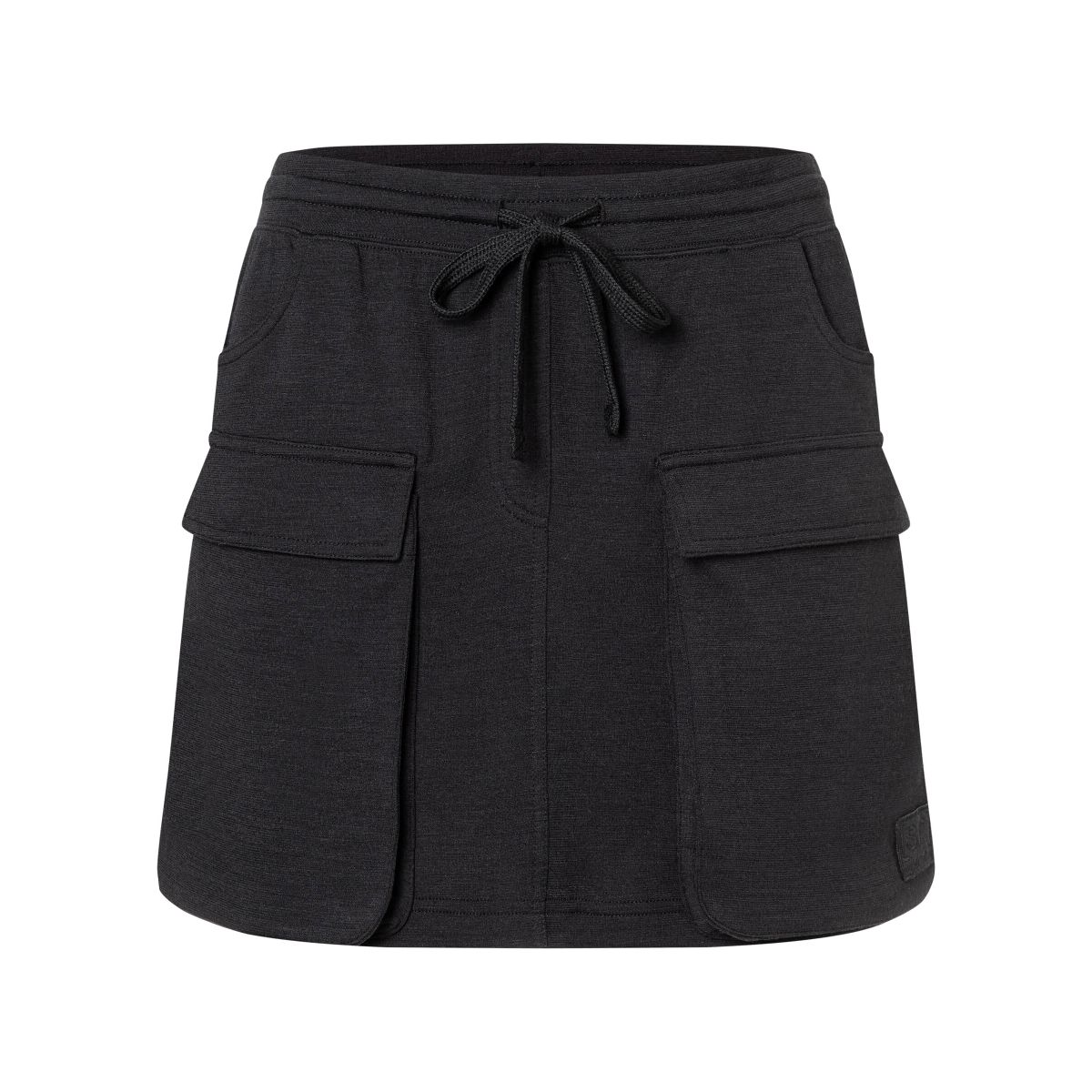 Super.Natural W Cargo BIO Skirt jet black (872) S SNW026510872S