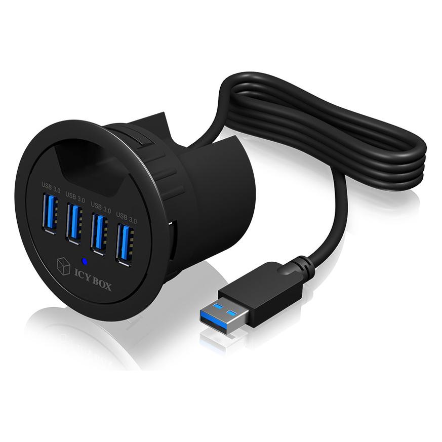Icy Box Ib-Hub1403 (USB-A, 4 Ports) (IB-HUB1403)