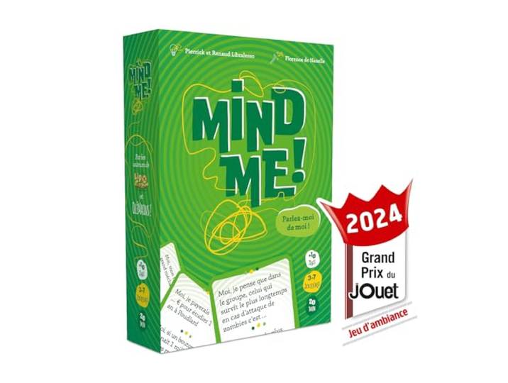 MINDME! – Bordspel – avondspel met collega's of familie – kaartspel vanaf 10 jaar – ontdek je vrienden