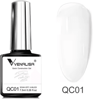 Inspire Essentials VENALISA Quick Construction Jelly Nail Gel Semi Transparent Strengthening Formula 7.5ml a