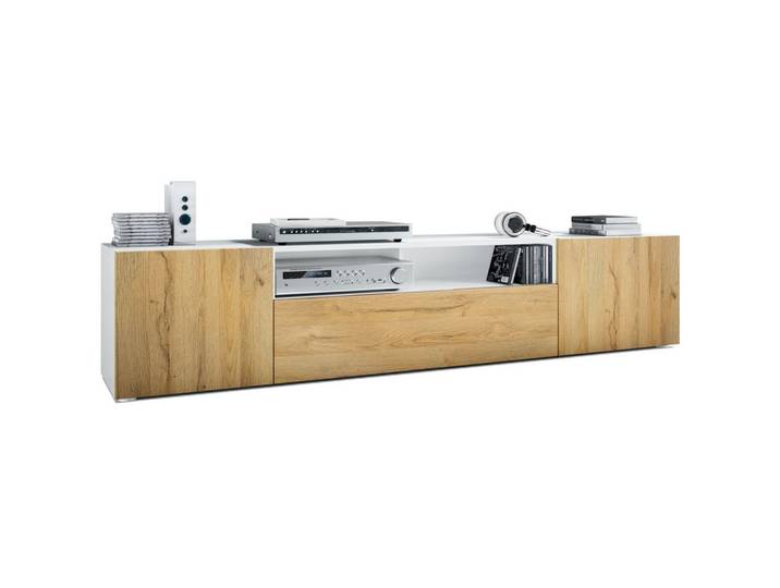 LOWBOARD Mogan Fronten in Eiche Natur