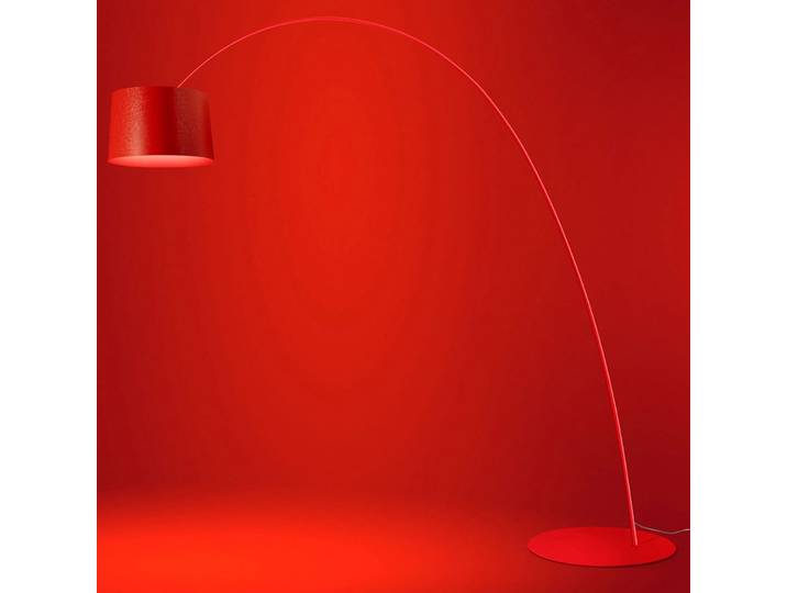Twiggy LED-Stehleuchte purpur - Foscarini - Wohnzimmer - Design - Kunststoff - Einflammig