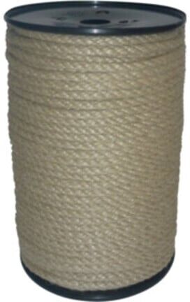 Braun Mehrzweckseil L.100m D.8mm aus Polypropylen mit hoher Reißfestigkeit und Witterungsbeständigkeit (Farbe nach Lagerbestand)  4015449311231 (8108SP/100/EAN)