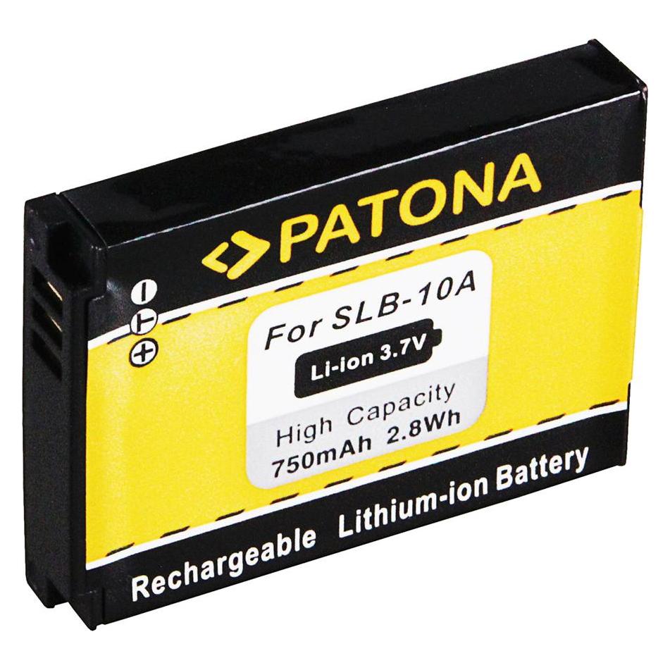 Patona Akku f. Samsung Digimax ES50 ES55 IT100 L100 SLB-10 SLB10a (Kamera Akku) (PT1082)