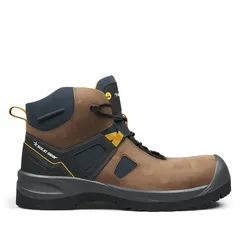 Sicherheitshochschuhe S3L "Essence Mid Brown" - 36 - braun