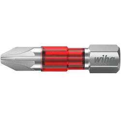 Wiha Bit Set TY-Bit 29 mm Pozidriv (PZ2) 5-teiliges Set 1/4 zoll C6,3 in Box - 42102