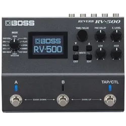 BOSS (Electronics) RV-500 Digital Signal Processor (DSP) (Gitarre), Effektpedal, Schwarz