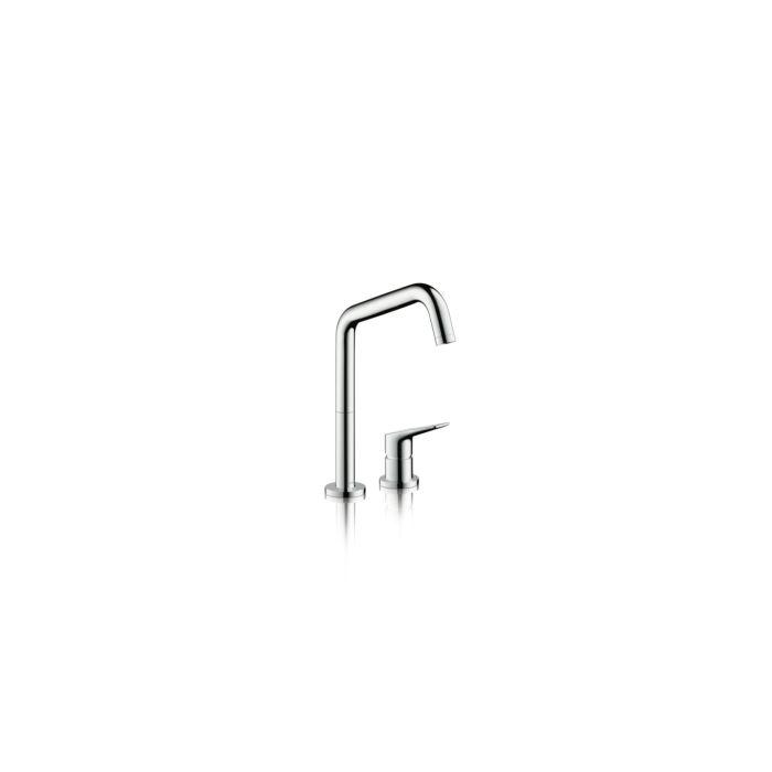 hansgrohe Spültisch Armatur Axor Citterio 34820000 schwenkbarer Auslauf 360 Grad, chrom