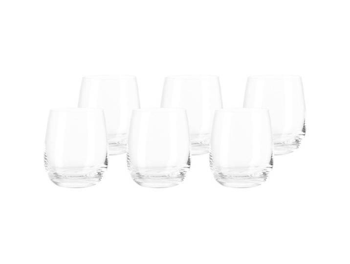 Whiskygläser-Set Leonardo transparent Kristallglas H 9.4 cm 0.36 l 6 Stk - Whiskygläser-Set