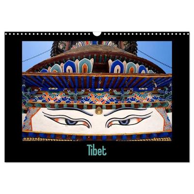 Tibet (Wandkalender 2027 DIN A3 quer), CALVENDO Monatskalender