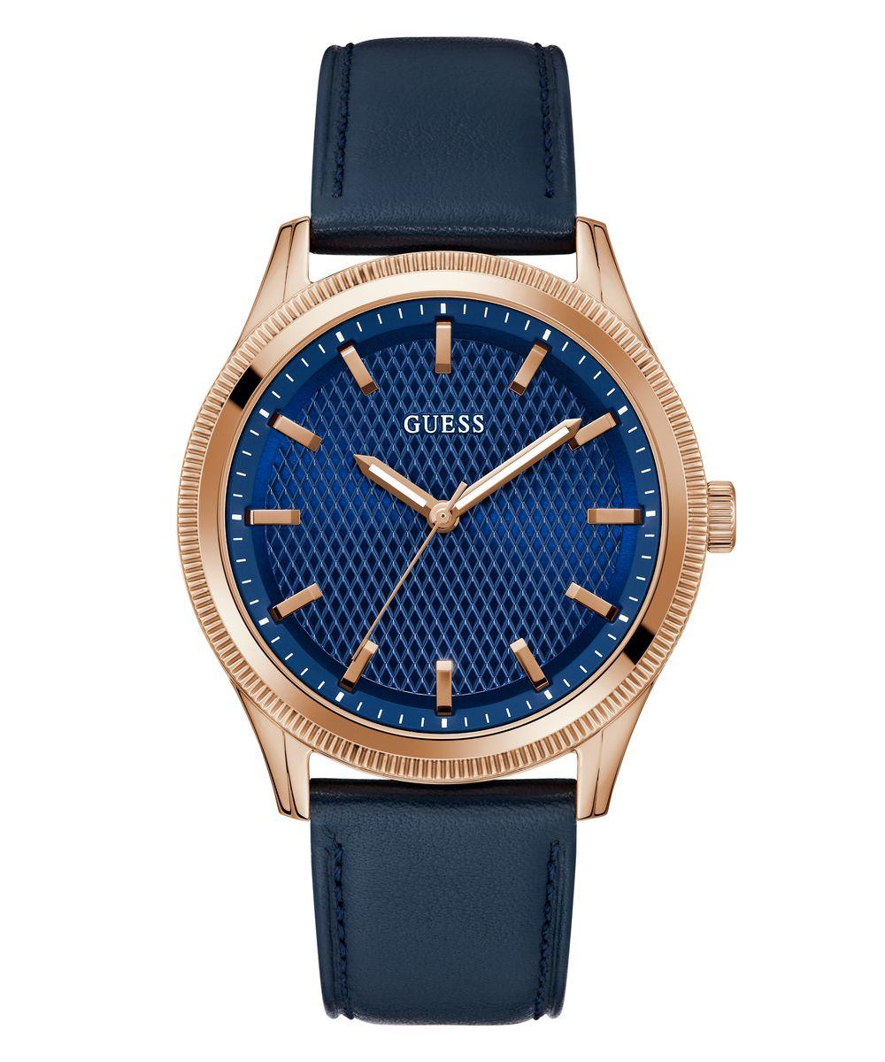 Guess Dex Heren Blauwe Horloge GW0846G2