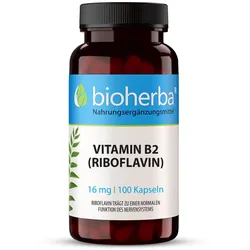 Vitamin B2 (Riboflavin) 16 mg 100 Kapseln
