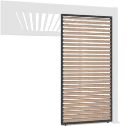 Pergoline Paneel Horizontal 0,93 Meter anthrazit holz