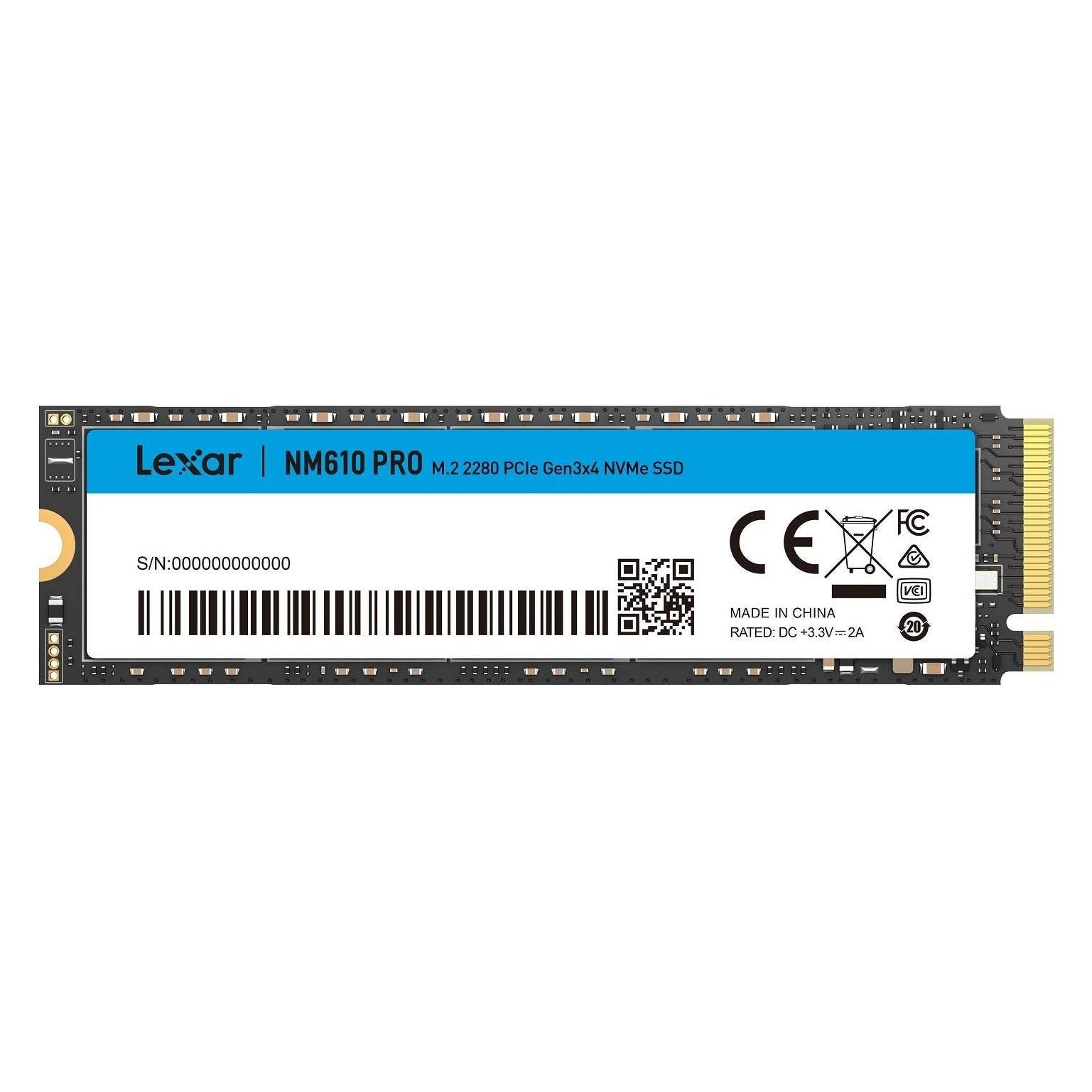 Lexar NM610 Pro (1000 GB, M.2 2280) (LNM610P001T-RNNNG)