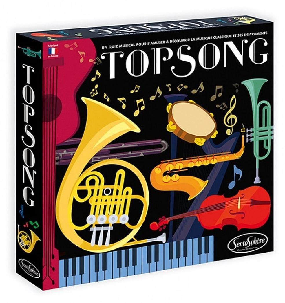 SentoSphere Topsong Recognizing Great Classical Music Tunes met 46 muziekinstrumenten voor kinderen vanaf 8 jaar