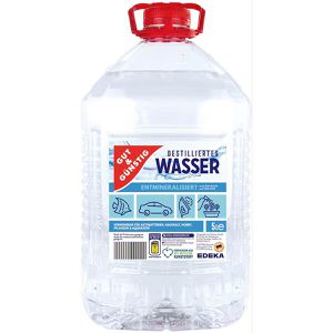 Gut&Günstig Destilliertes-Wasser, entmineralisiert, Kanister, 5 Liter