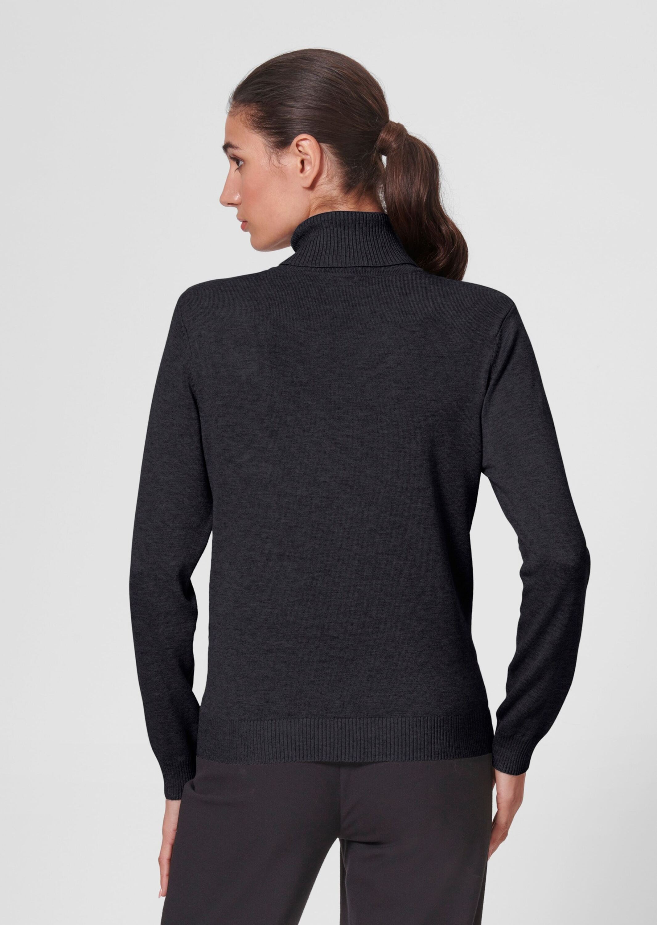 MADELEINE "Strickpullover Schmaler Feinstrickpullover" Feinstrick